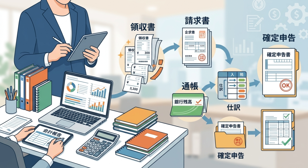 建設業許可と「毎月の記帳代行」をセットで任せるべき理由！